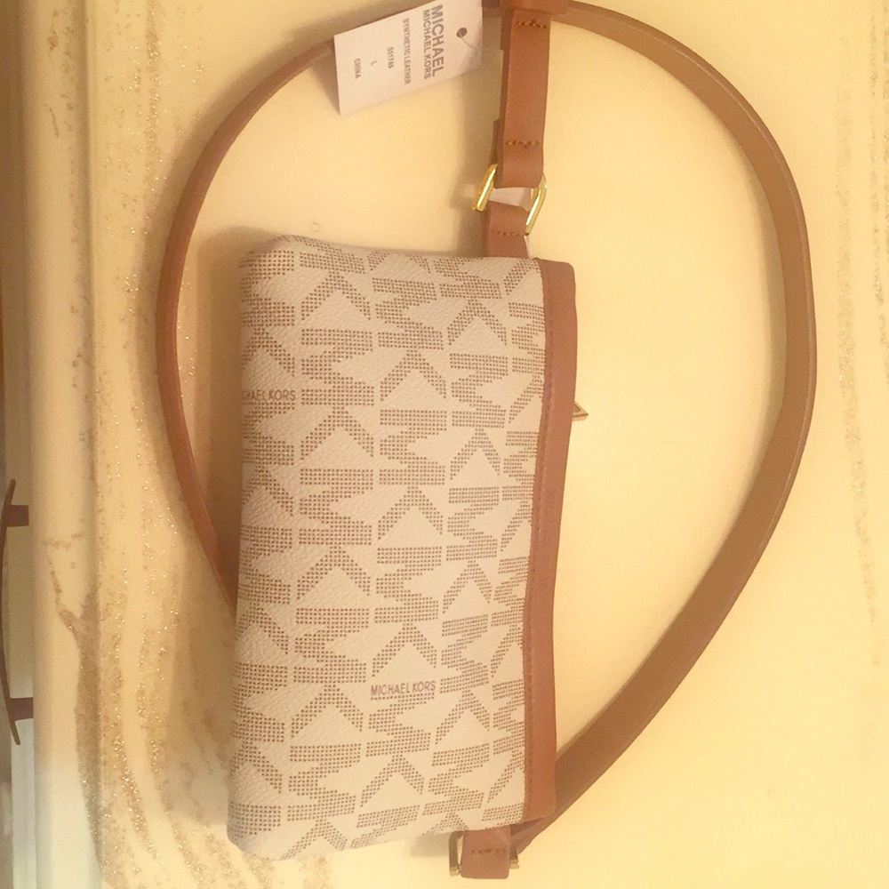 Michael Kors fanny pack belt